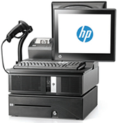 HP RP5 Kassen-Komplettsystem